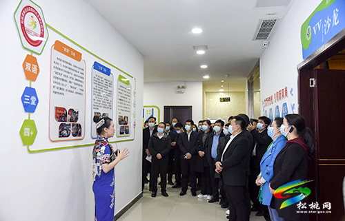 商友江率队到松桃观摩新时代文明实践中心建设情况
